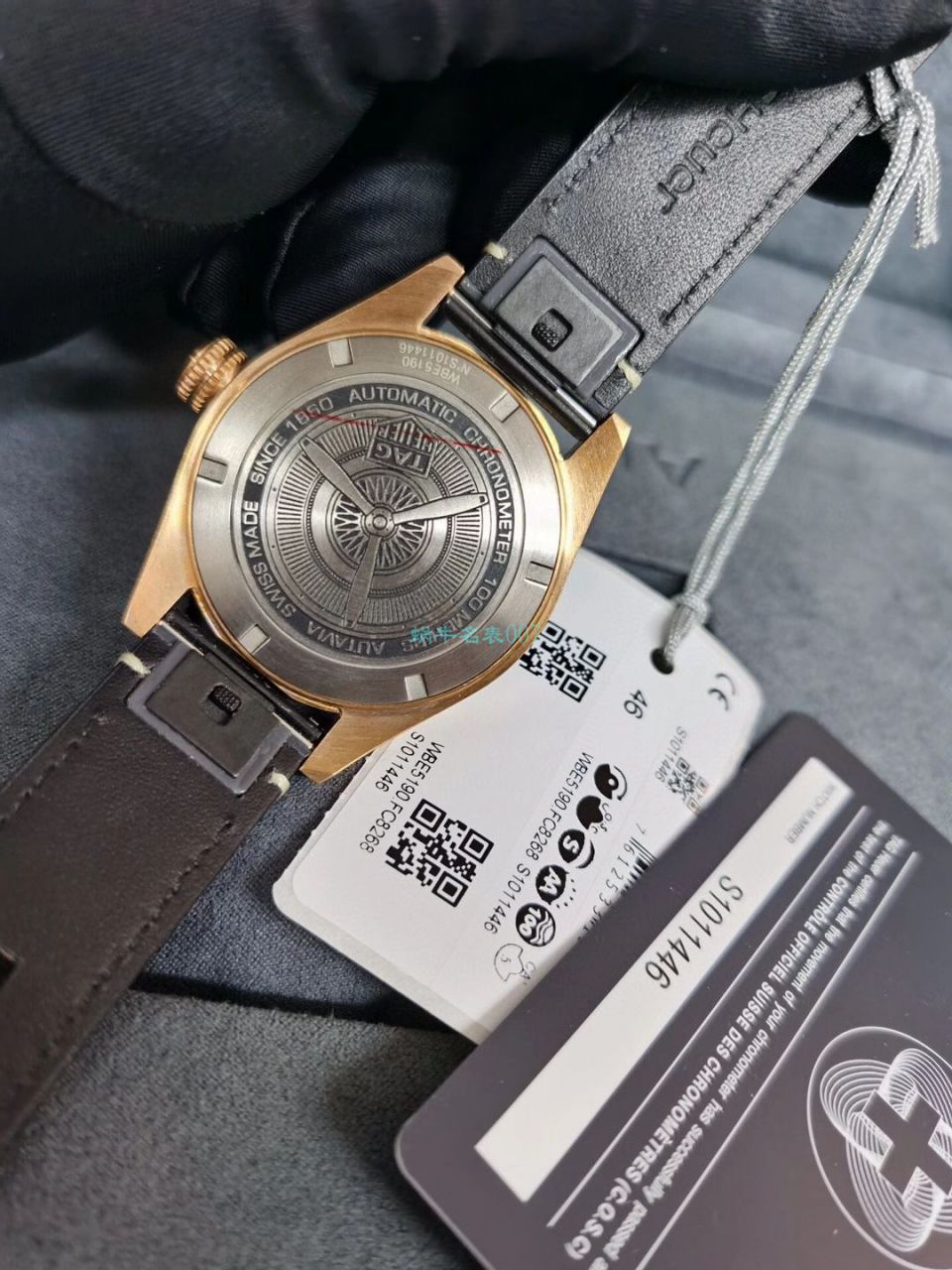 渠道原单 TAG Heuer 鼠年特别版TAG HEUER AUTAVIA系列WBE5193.FC8300 wrist watches  / TG112