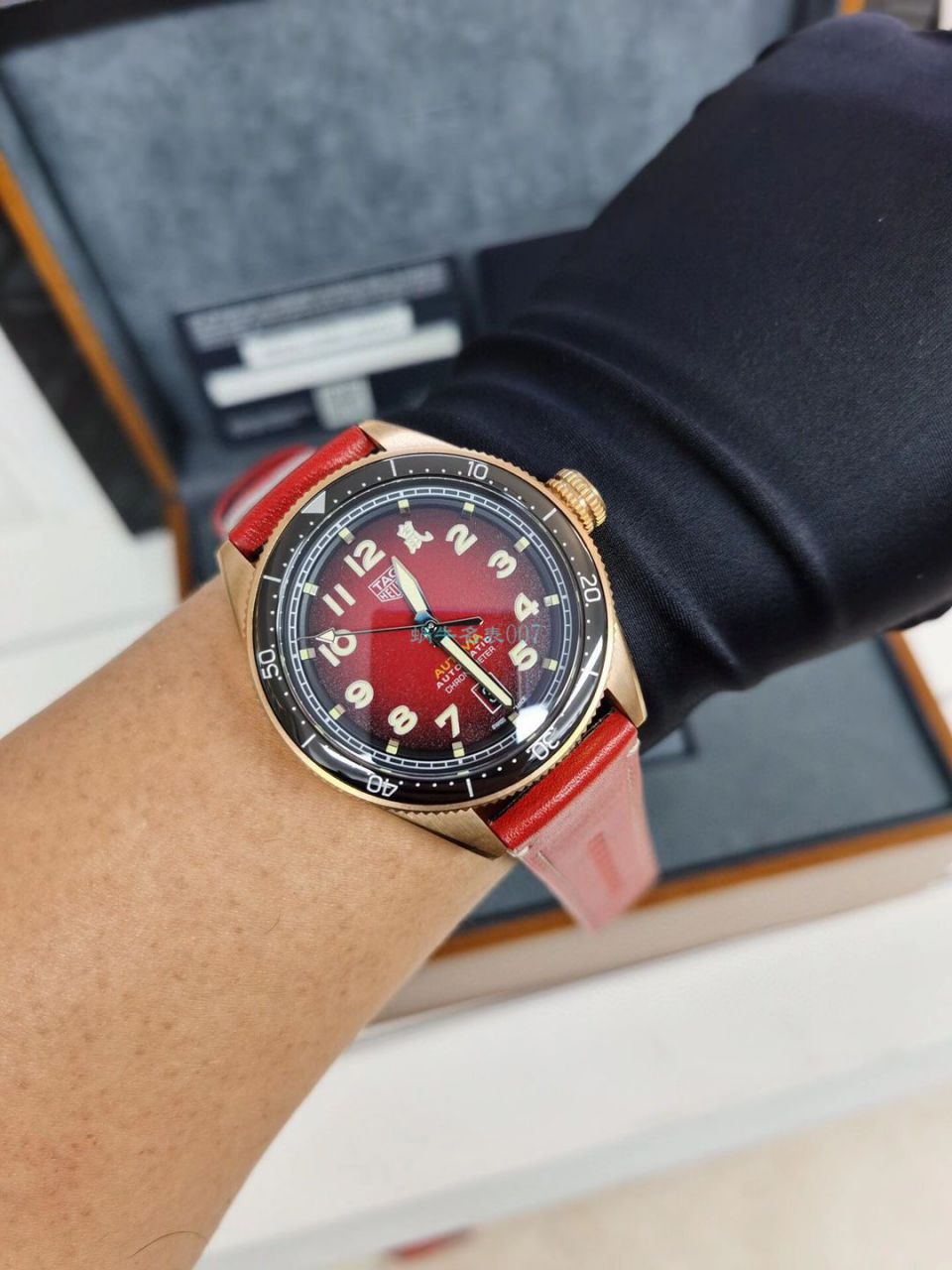 渠道原单 TAG Heuer 鼠年特别版TAG HEUER AUTAVIA系列WBE5193.FC8300 wrist watches  / TG112