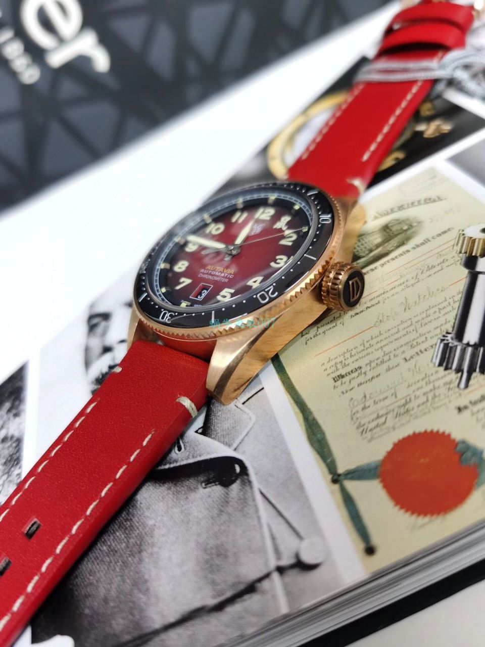 渠道原单 TAG Heuer 鼠年特别版TAG HEUER AUTAVIA系列WBE5193.FC8300 wrist watches  / TG112