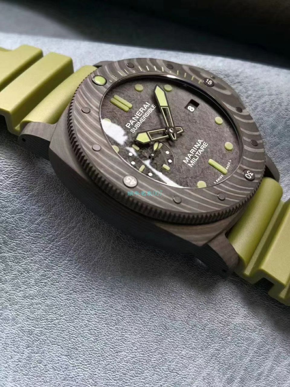 【VS Factory 新品军绿色英雄情结 Replica Watches 】Panerai  Replica SUBMERSIBLE 潜行系列PAM00961 wrist watches  / VSPAM961