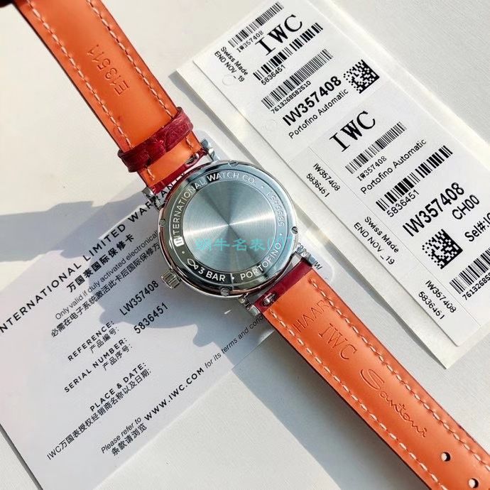  TOP 原单真钻 IWC 柏涛菲诺系列IW357405,IW357401女装 / WG580