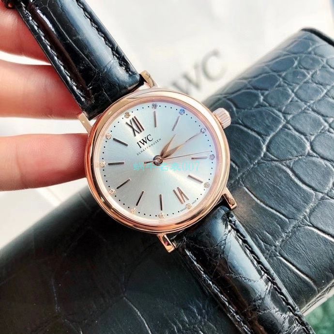  TOP 原单真钻 IWC 柏涛菲诺系列IW357405,IW357401女装 / WG580