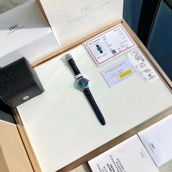渠道原单IWC IWC 柏涛菲诺系列女装IW357408 wrist watches  / WG597