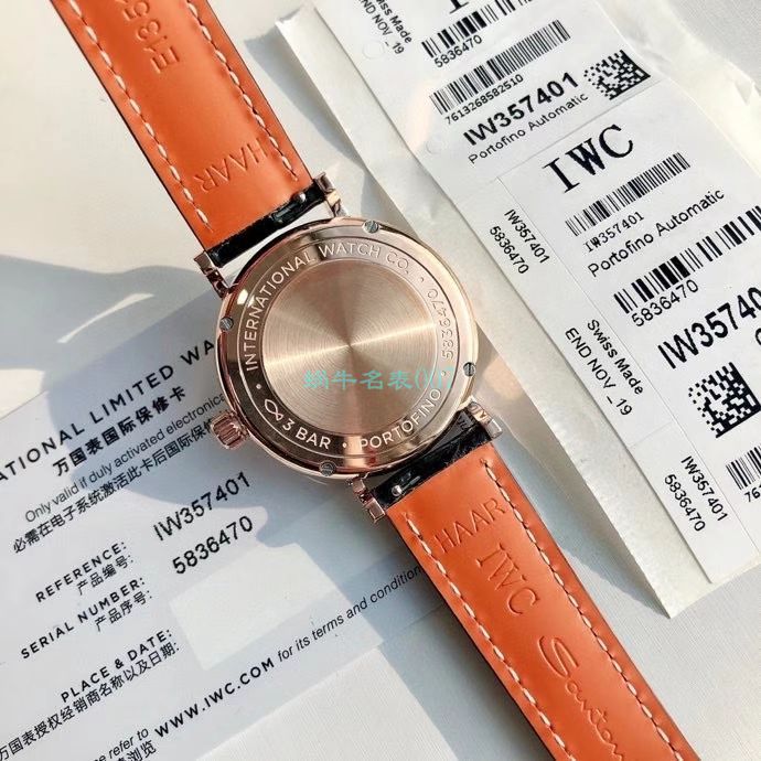  TOP 原单真钻 IWC 柏涛菲诺系列IW357405,IW357401女装 / WG580