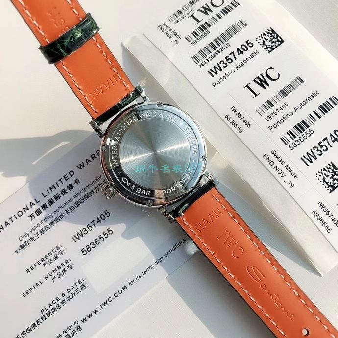 TOP 原单真钻 IWC 柏涛菲诺系列IW357405,IW357401女装 / WG580