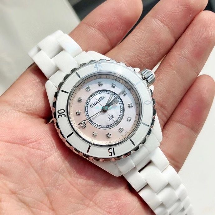 独家原单专柜一致香奈儿经典J12系列女士 wrist watches H5704，H5513钻石款 / X056