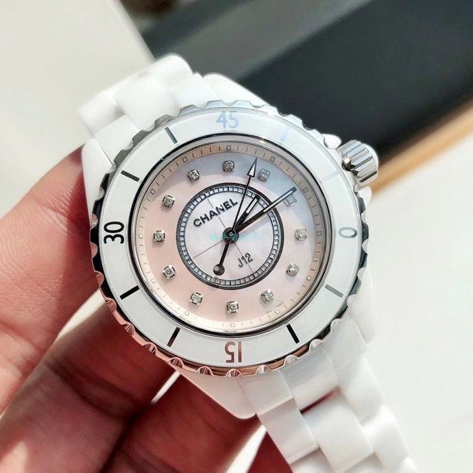 独家原单专柜一致香奈儿经典J12系列女士 wrist watches H5704，H5513钻石款 / X056