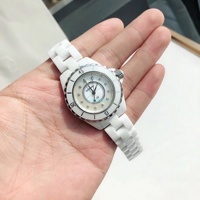 独家原单专柜一致香奈儿经典J12系列女士 wrist watches H5704，H5513钻石款 / X056