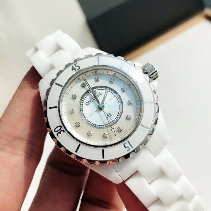 独家原单专柜一致香奈儿经典J12系列女士 wrist watches H5704，H5513钻石款 / X056
