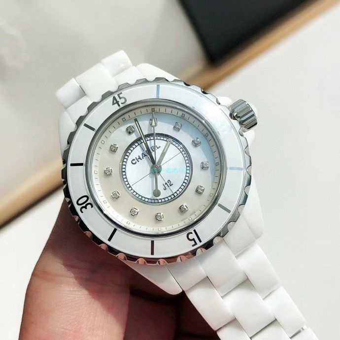 独家原单专柜一致香奈儿经典J12系列女士 wrist watches H5704，H5513钻石款 / X056