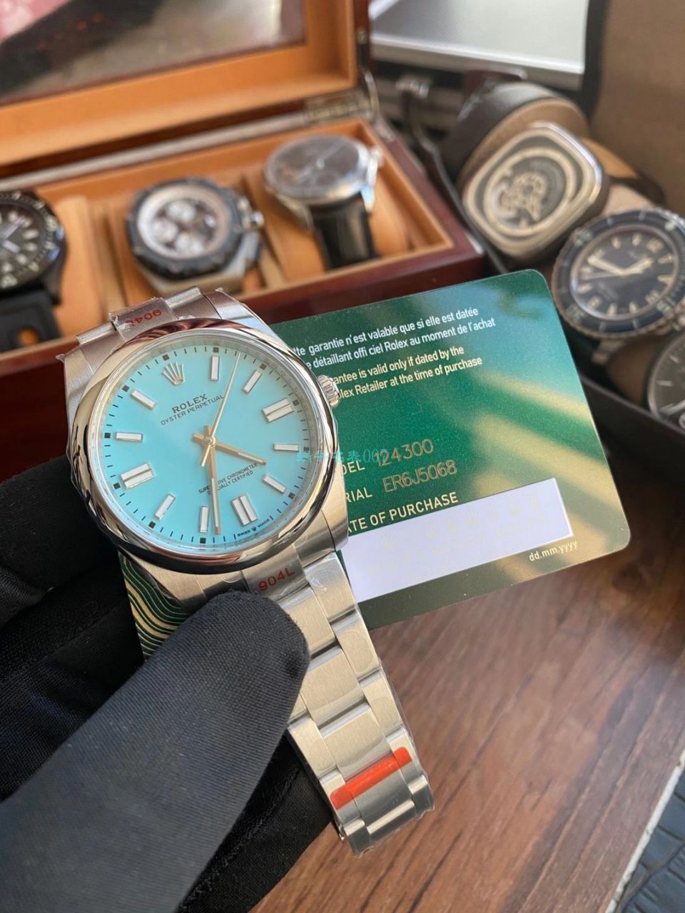 【 Video analysis 】EW Factory  Rolex  oyster perpetual 动 Perfect  High quality  Replica Watches m124300-0006 wrist watches  / R696