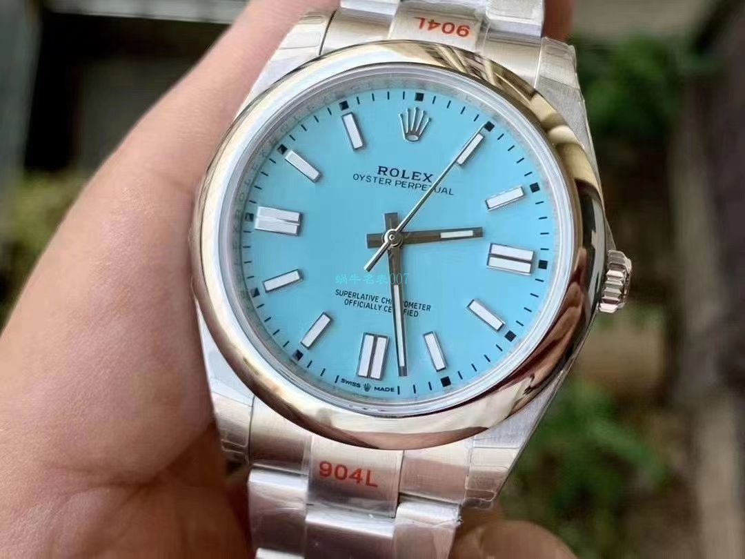 【 Video analysis 】EW Factory  Rolex  oyster perpetual 动 Perfect  High quality  Replica Watches m124300-0006 wrist watches  / R696