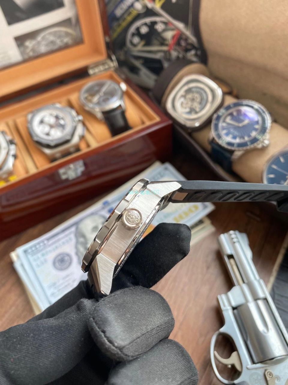 【 Video analysis V6 Factory 蓝色字面完美升级】 IWC 海洋时计1比1 top  Replica Copy  Watches IW329005 wrist watches  / WG606