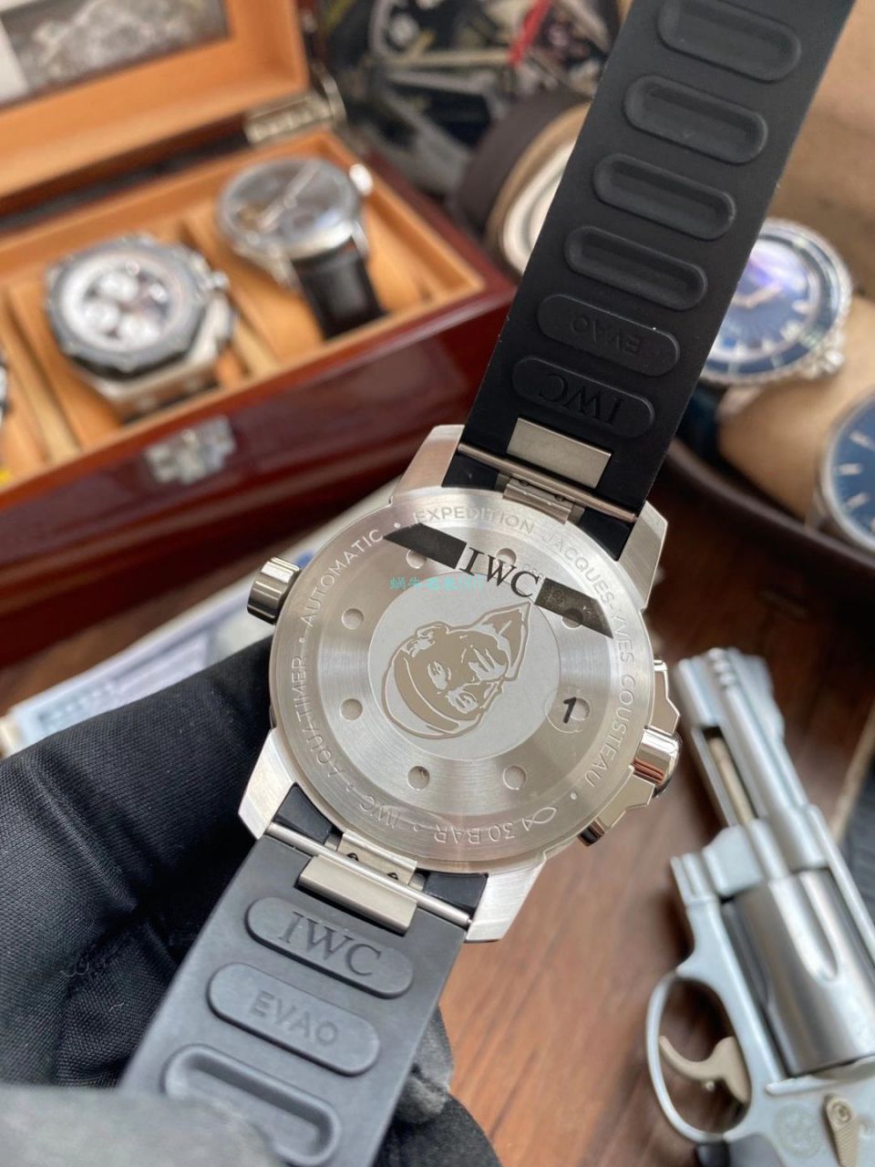 【 Video analysis V6 Factory 蓝色字面完美升级】 IWC 海洋时计1比1 top  Replica Copy  Watches IW329005 wrist watches  / WG606