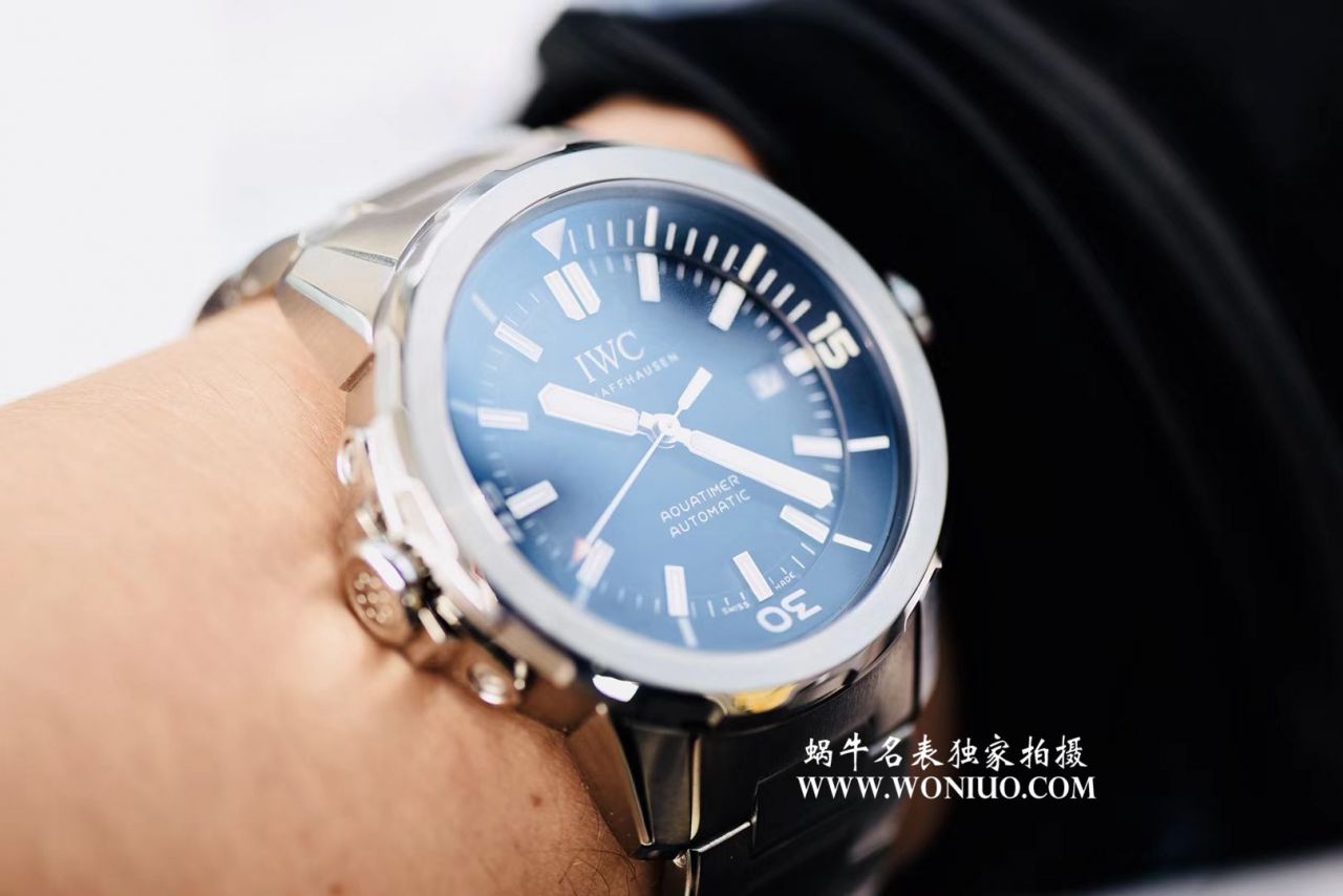 【 Video analysis V6 Factory 蓝色字面完美升级】 IWC 海洋时计1比1 top  Replica Copy  Watches IW329005 wrist watches  / WG606
