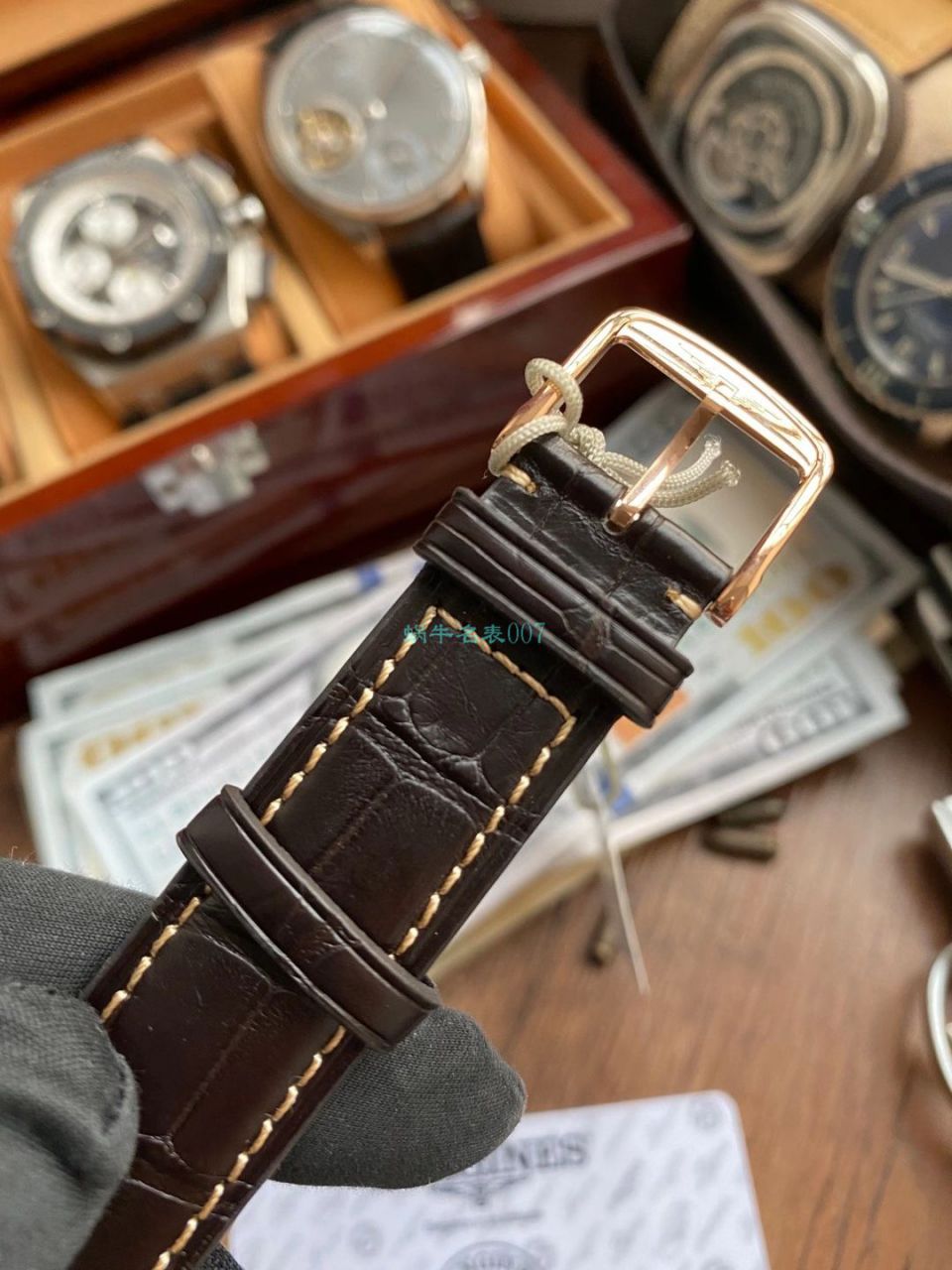 【独家视频解析】WF Factory  Longines 军旗60周年限定版 Perfect  Replica Copy  Watches L4.817.6.76.2 wrist watches  / L173