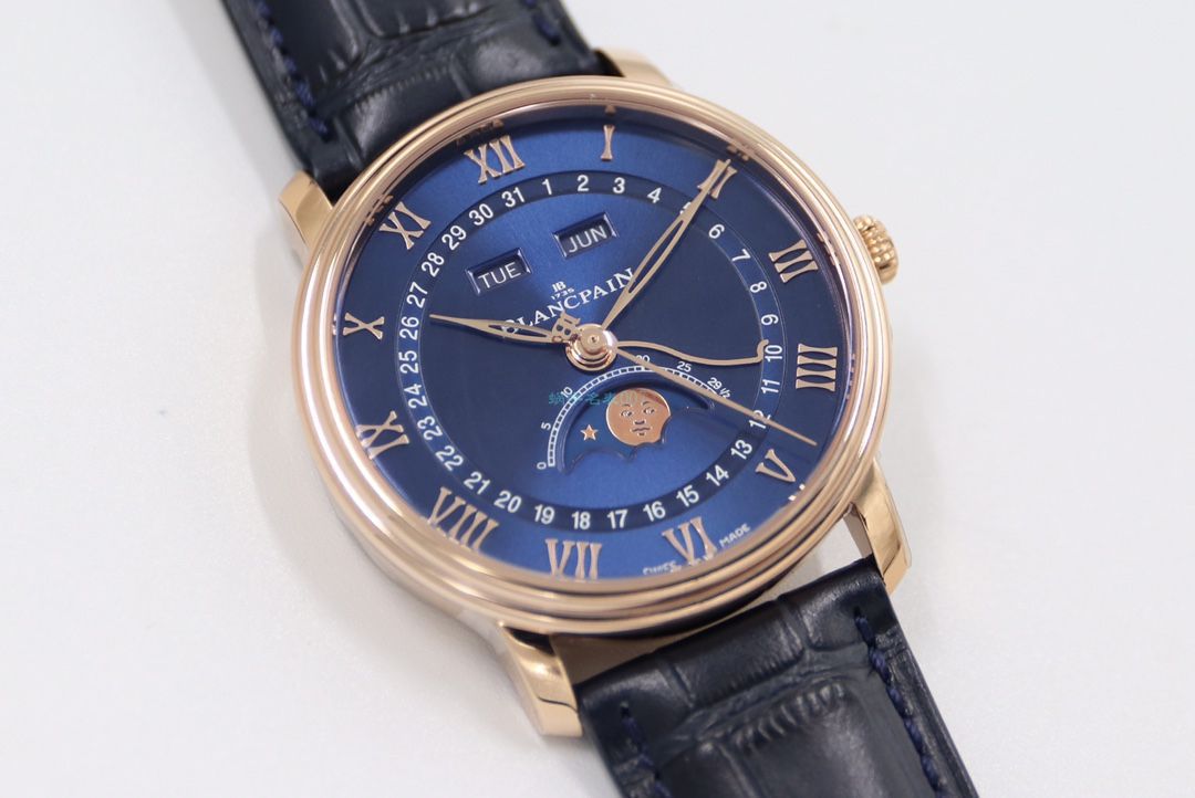 OM Factory Blancpain 6654升级V3版1比1 top  Knockoff  Watches 6654-1529-55B wrist watches  / BP076
