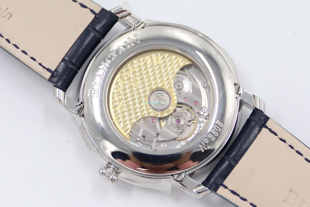 OM Factory Blancpain 6654升级V3版1比1 top  Knockoff  Watches 6654-1529-55B wrist watches  / BP076