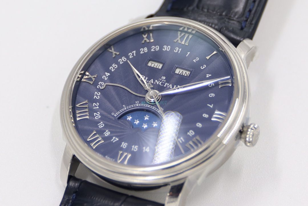 OM Factory Blancpain 6654升级V3版1比1 top  Knockoff  Watches 6654-1529-55B wrist watches  / BP076