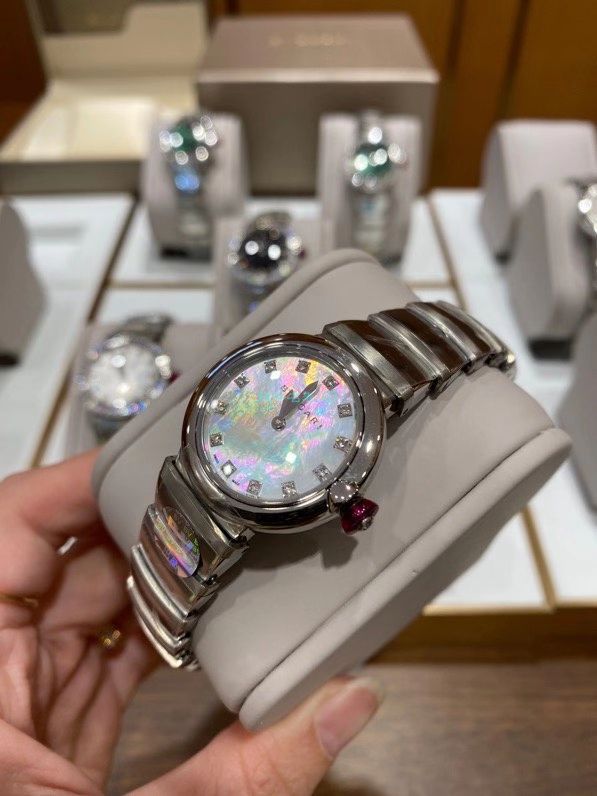 BV Factory  BVLGARI  Perfect  Replica Copy 女士 Watches LVCEA系列102194 LU28WSPGSPG/12 wrist watches  / BG066