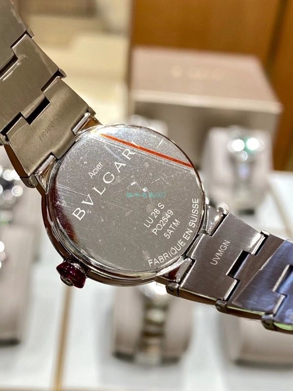 BV Factory  BVLGARI  Perfect  Replica Copy 女士 Watches LVCEA系列102194 LU28WSPGSPG/12 wrist watches  / BG066