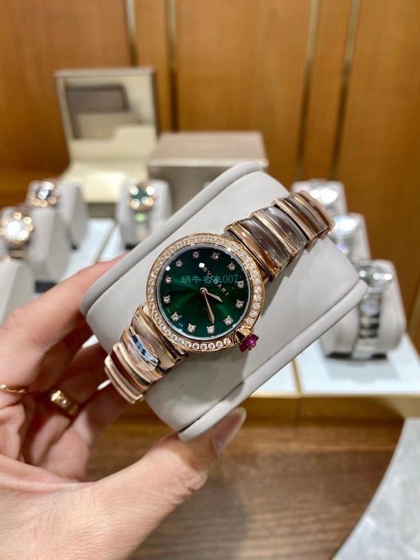 BV Factory  BVLGARI  Perfect  Replica Copy 女士 Watches LVCEA系列102194 LU28WSPGSPG/12 wrist watches  / BG066