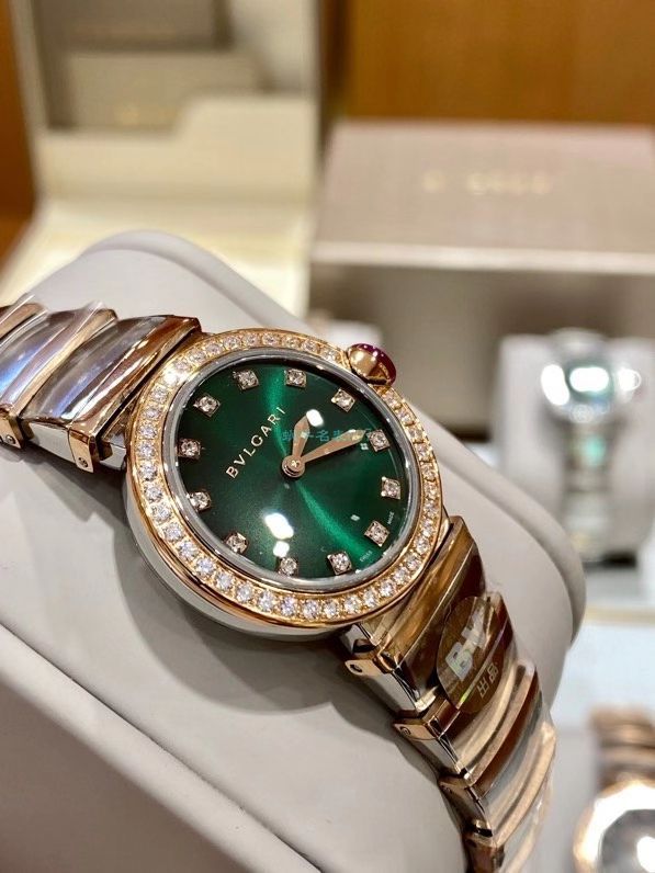 BV Factory  BVLGARI  Perfect  Replica Copy 女士 Watches LVCEA系列102194 LU28WSPGSPG/12 wrist watches  / BG066