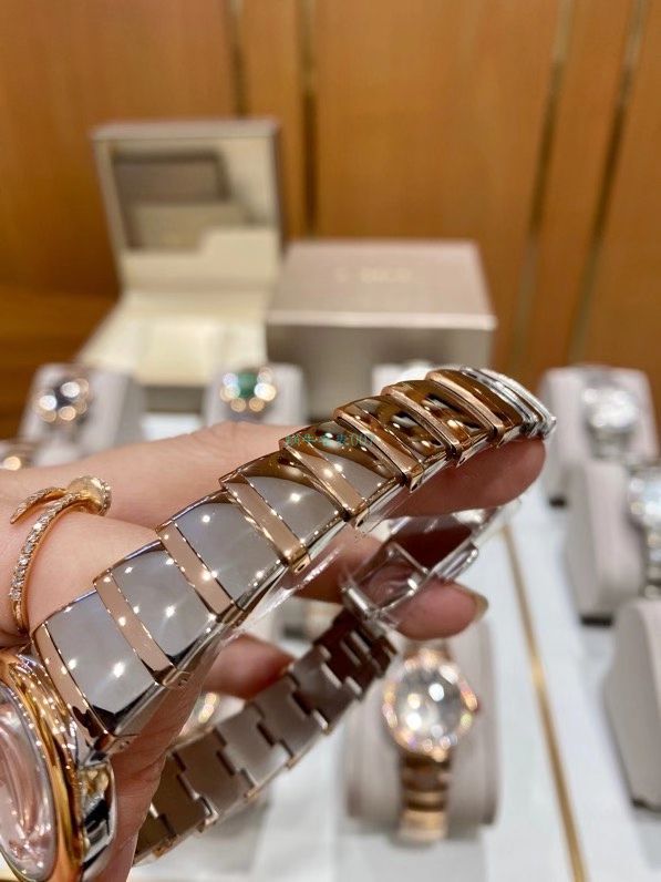 BV Factory  BVLGARI  Perfect  Replica Copy 女士 Watches LVCEA系列102194 LU28WSPGSPG/12 wrist watches  / BG066