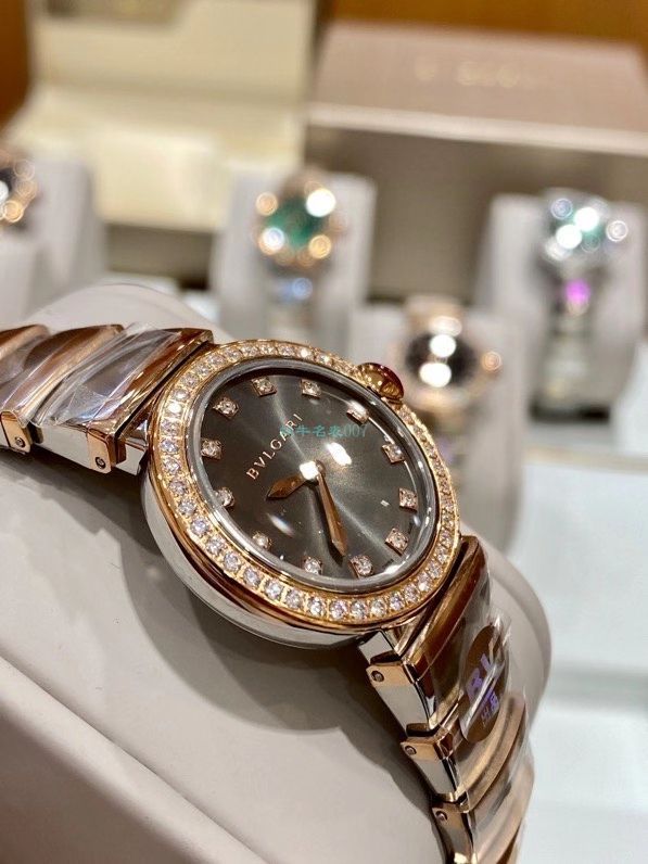 BV Factory  BVLGARI  Perfect  Replica Copy 女士 Watches LVCEA系列102194 LU28WSPGSPG/12 wrist watches  / BG066