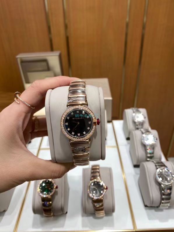 BV Factory  BVLGARI  Perfect  Replica Copy 女士 Watches LVCEA系列102194 LU28WSPGSPG/12 wrist watches  / BG066