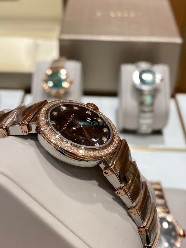 BV Factory  BVLGARI  Perfect  Replica Copy 女士 Watches LVCEA系列102194 LU28WSPGSPG/12 wrist watches  / BG066