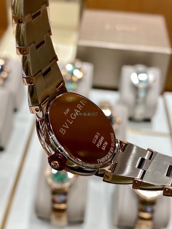 BV Factory  BVLGARI  Perfect  Replica Copy 女士 Watches LVCEA系列102194 LU28WSPGSPG/12 wrist watches  / BG066