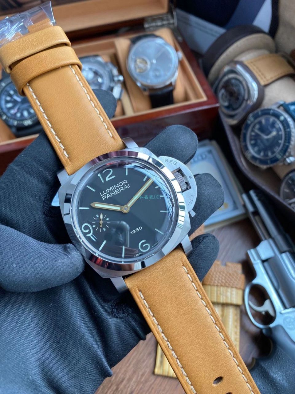 【视频】XF Factory Panerai 特别版 Perfect  High quality  Replica Watches PAM00127 wrist watches  / XFPAM00127