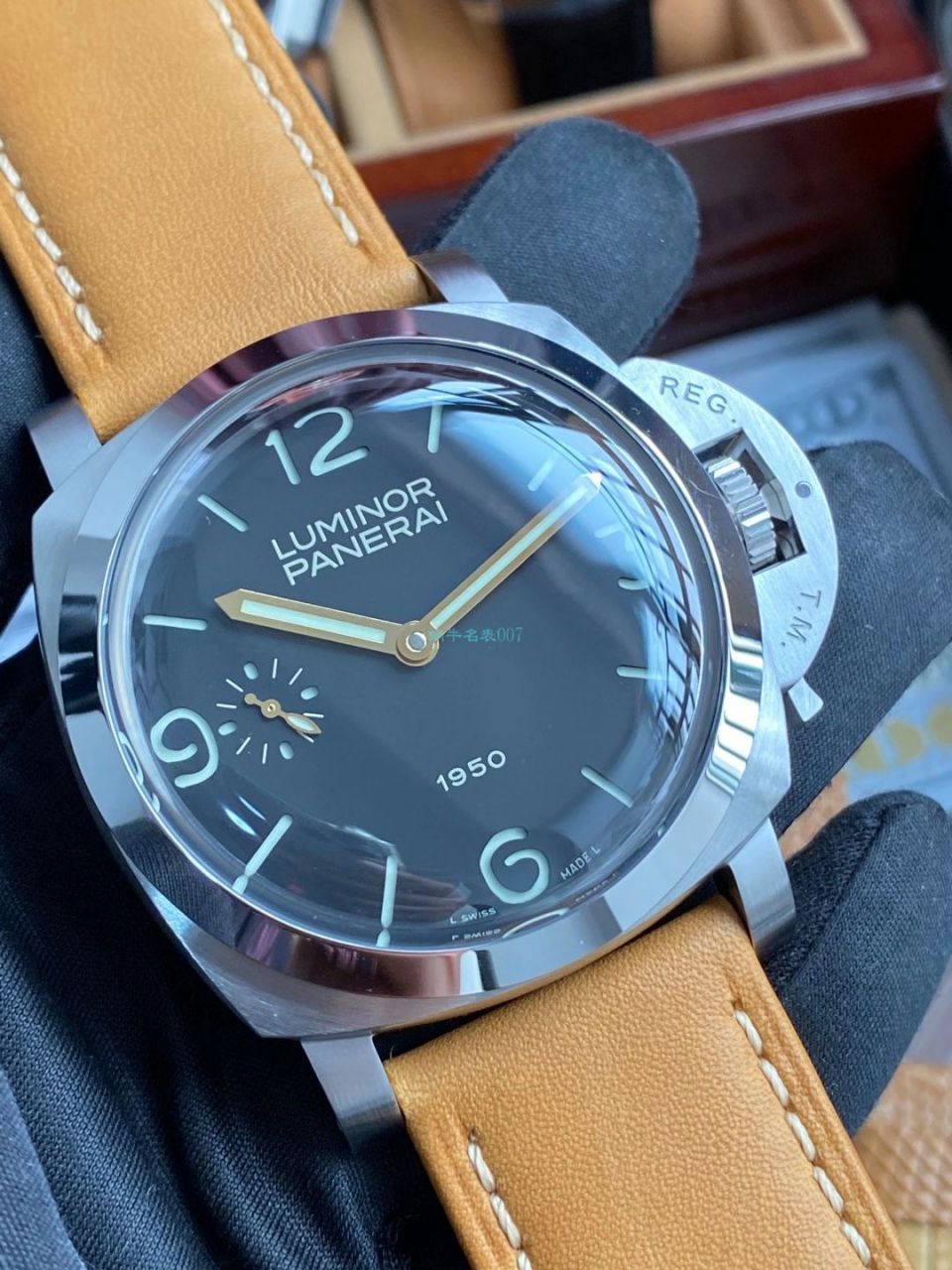 【视频】XF Factory Panerai 特别版 Perfect  High quality  Replica Watches PAM00127 wrist watches  / XFPAM00127