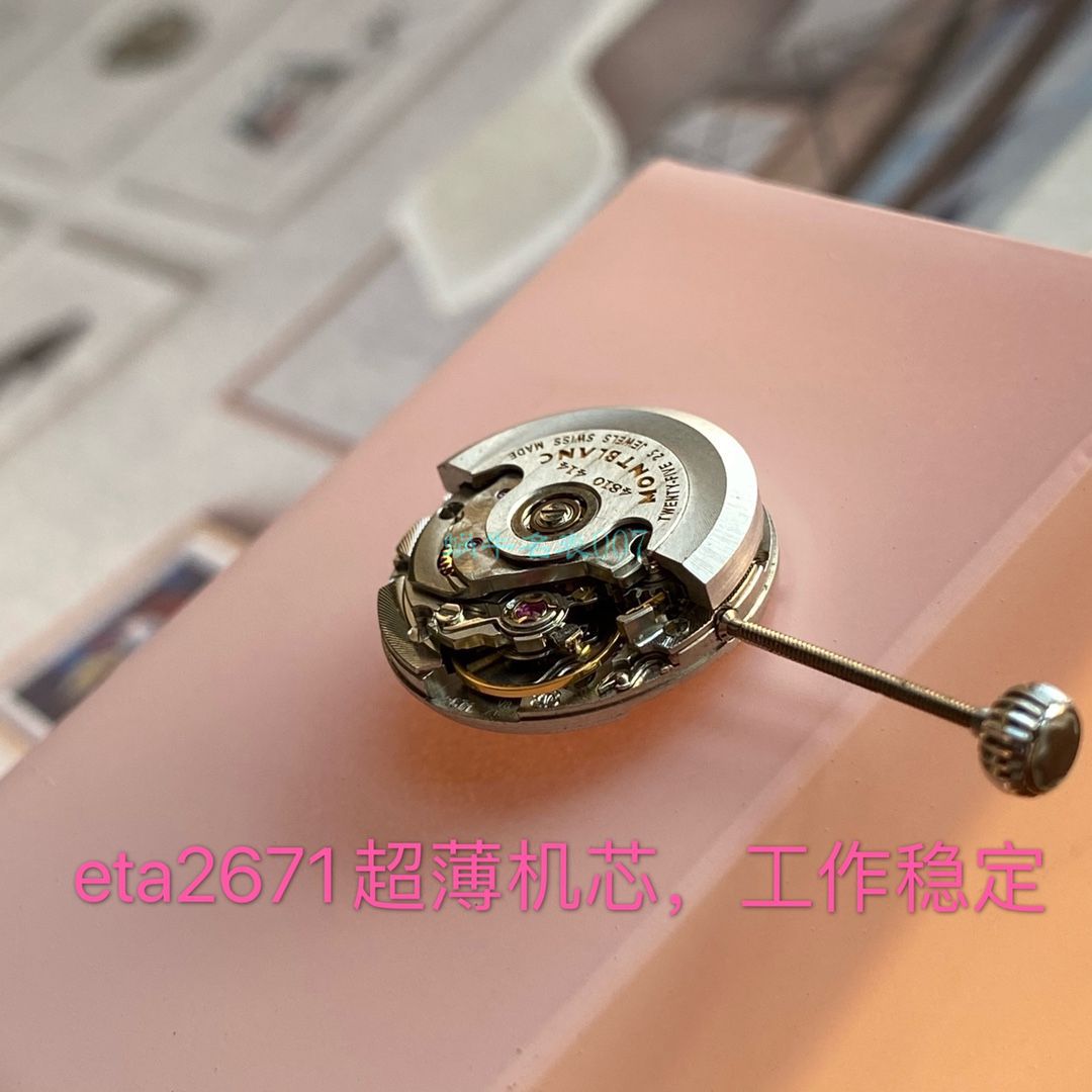 全网独家渠道原单好货万宝龙宝曦30毫米女装真钻U0118773 wrist watches  / M028