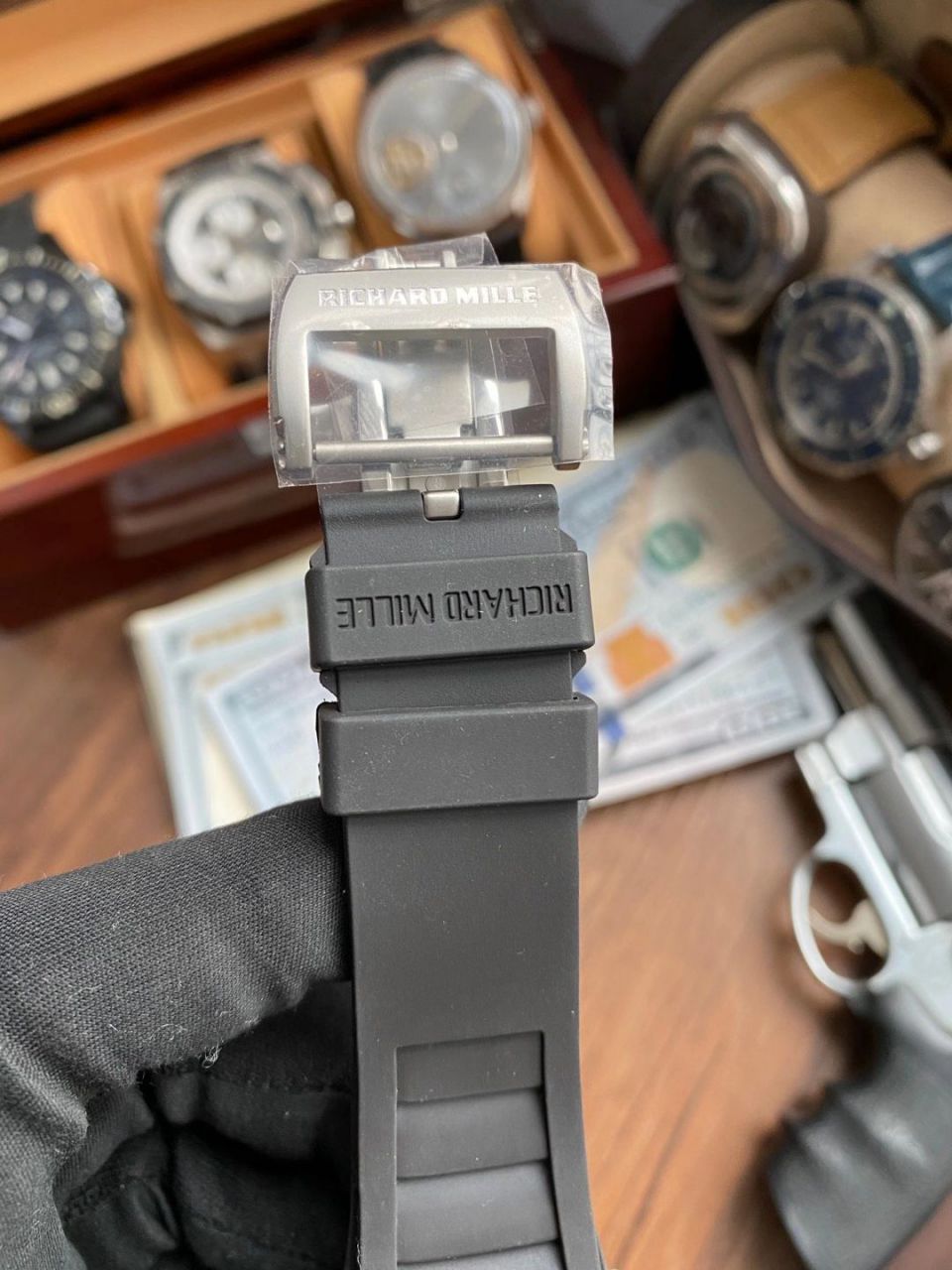 【 Video analysis 】JB Factory  RICHARD MILLE  Perfect  Replica Copy  Watches 男士系列RM 052骷髅头 wrist watches  / RM 052JBG
