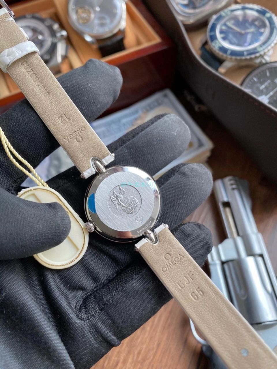 3S Factory OMEGA碟飞典雅 Perfect  Replica 女士 Watches 424.18.27.60.55.001 wrist watches (Dewdrop) / M769