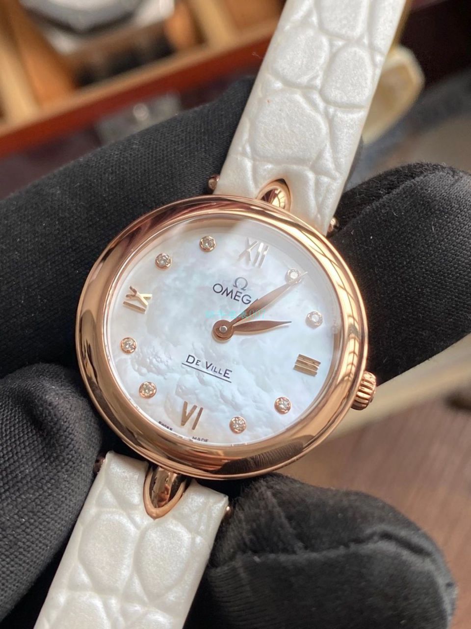 3S Factory OMEGA碟飞典雅 Perfect  Replica 女士 Watches 424.18.27.60.55.001 wrist watches (Dewdrop) / M769