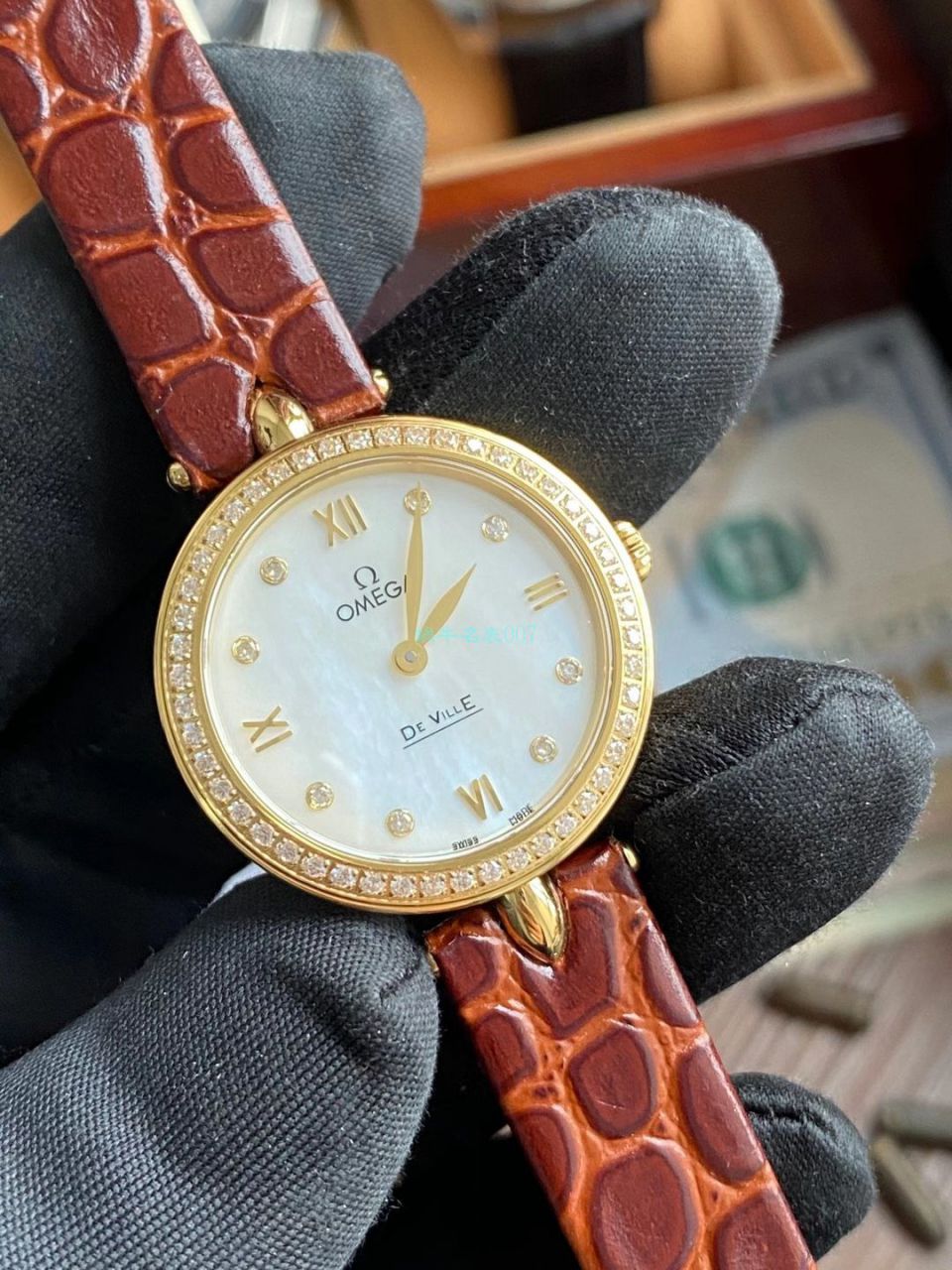 3S Factory OMEGA碟飞 Perfect  Replica 女表424.58.27.60.55.001 wrist watches (Dewdrop) / M770