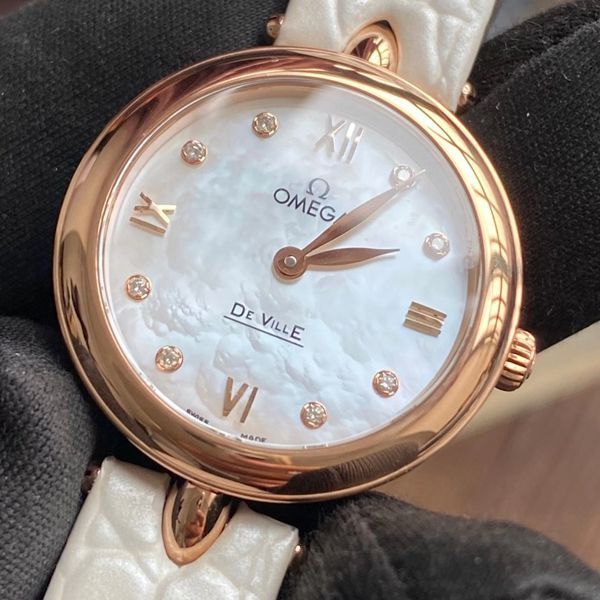 3S Factory OMEGA碟飞典雅女表 Perfect  Copy  Watches 424.53.27.60.55.002 wrist watches (Dewdrop)