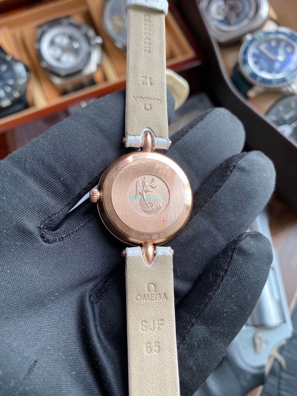 3S Factory OMEGA碟飞典雅女表 Perfect  Copy  Watches 424.53.27.60.55.002 wrist watches (Dewdrop) / M772
