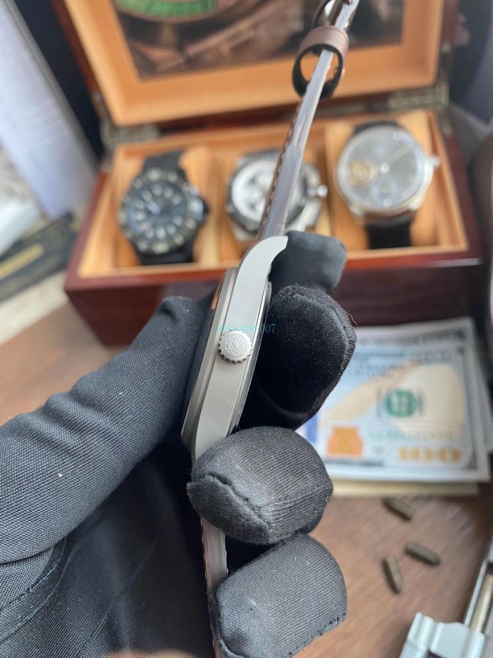 V7 Factory  IWC 飞行员 MARK XVII 钛壳 Perfect  High quality  Replica Watches IW327006 wrist watches  / WG607