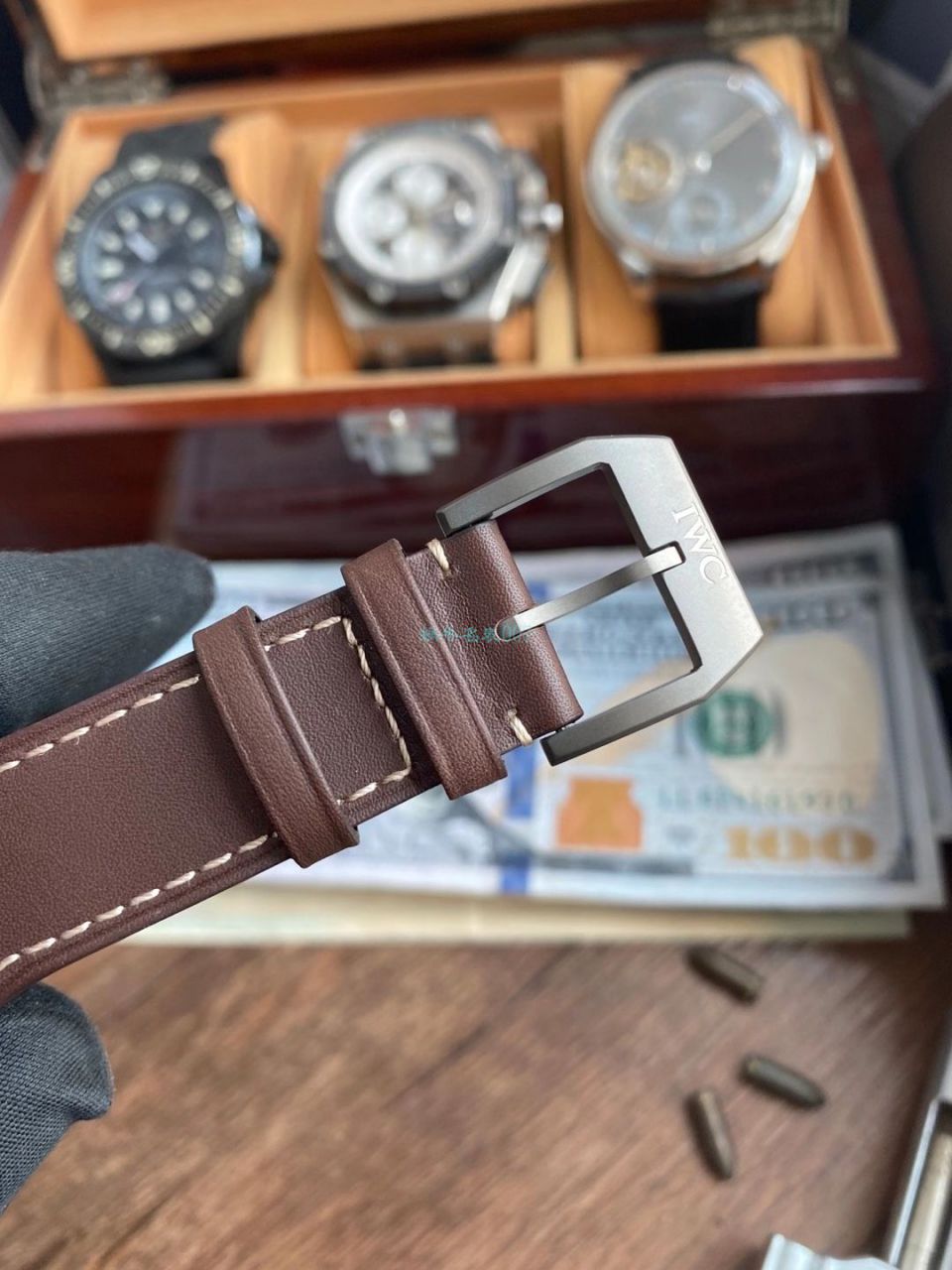 V7 Factory  IWC 飞行员 MARK XVII 钛壳 Perfect  High quality  Replica Watches IW327006 wrist watches  / WG607