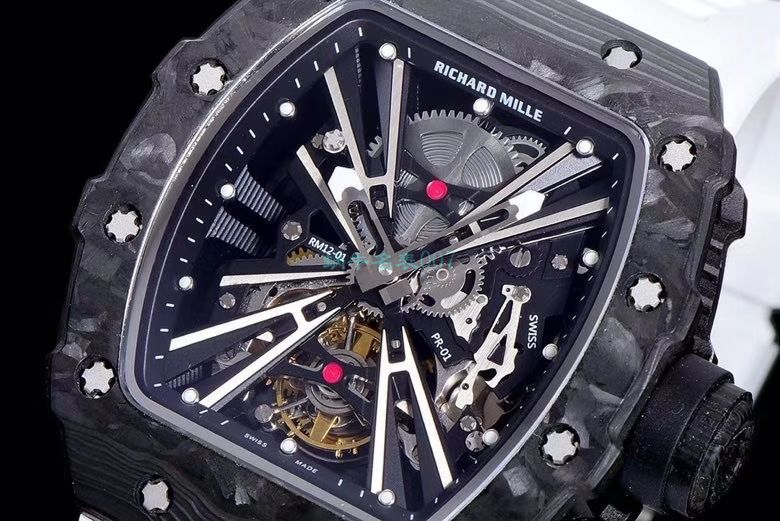 KV Factory  RICHARD MILLE RM 12-01 Tourbillon Limited Editions  High quality  Replica 限量 Tourbillon  Watches  / KVRM 12-01