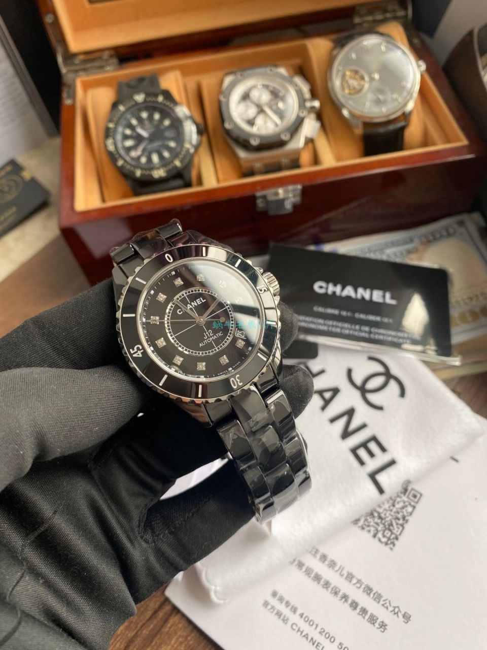 KOR Factory 香奈儿J12系列1比1 top  Replica Watches 女装机械H5702 wrist watches  / XB067
