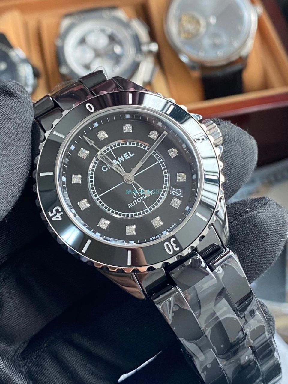 KOR Factory 香奈儿J12系列1比1 top  Replica Watches 女装机械H5702 wrist watches  / XB067