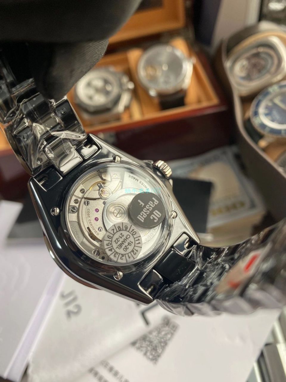 KOR Factory 香奈儿J12系列1比1 top  Replica Watches 女装机械H5702 wrist watches  / XB067