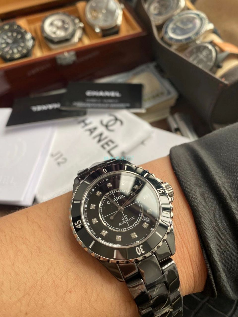 KOR Factory 香奈儿J12系列1比1 top  Replica Watches 女装机械H5702 wrist watches  / XB067