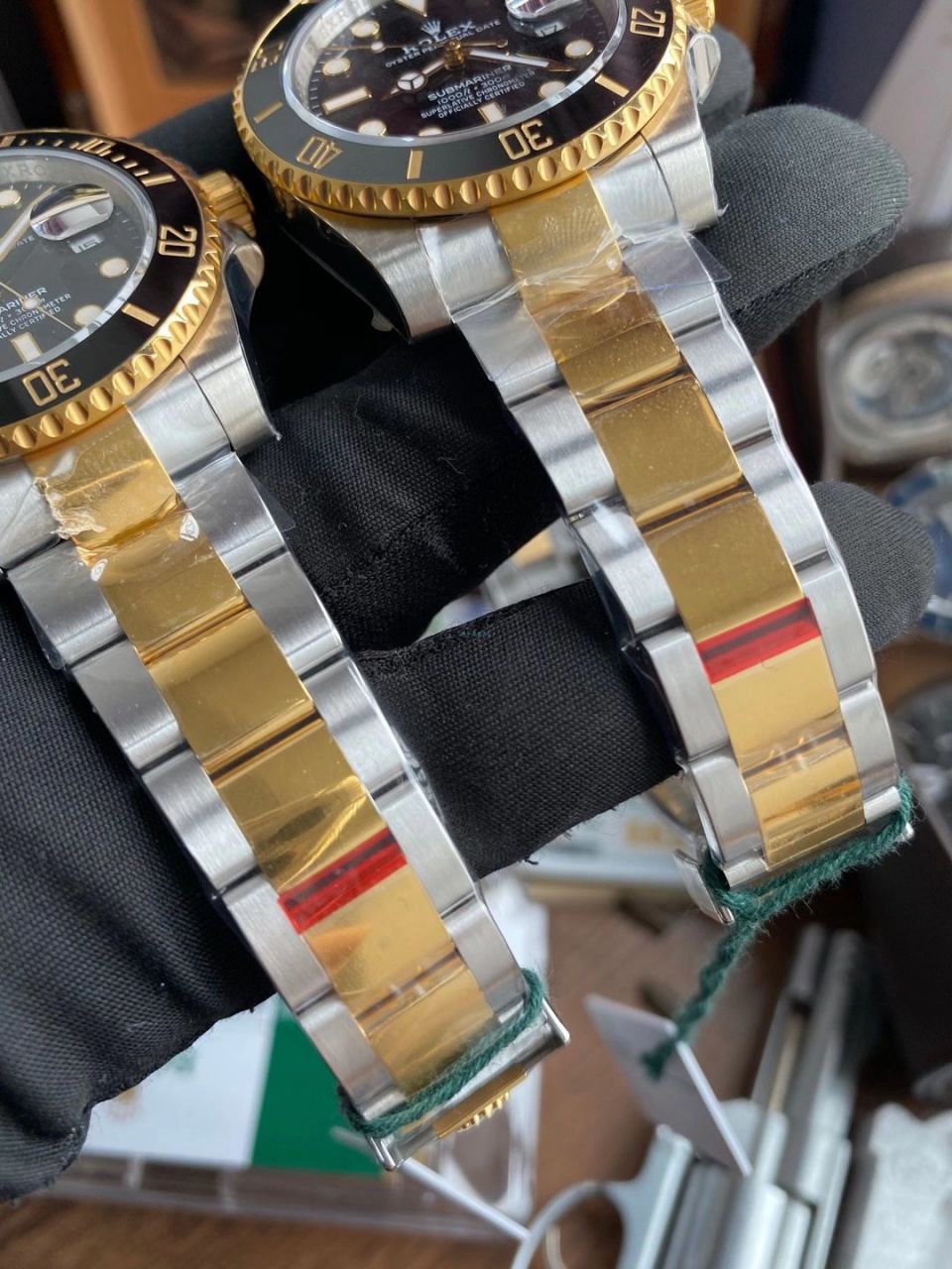 VS Factory  Rolex  Replica Copy 间金 Submariner 116613-LN-97203 wrist watches （可选包金或者镀金） / R701