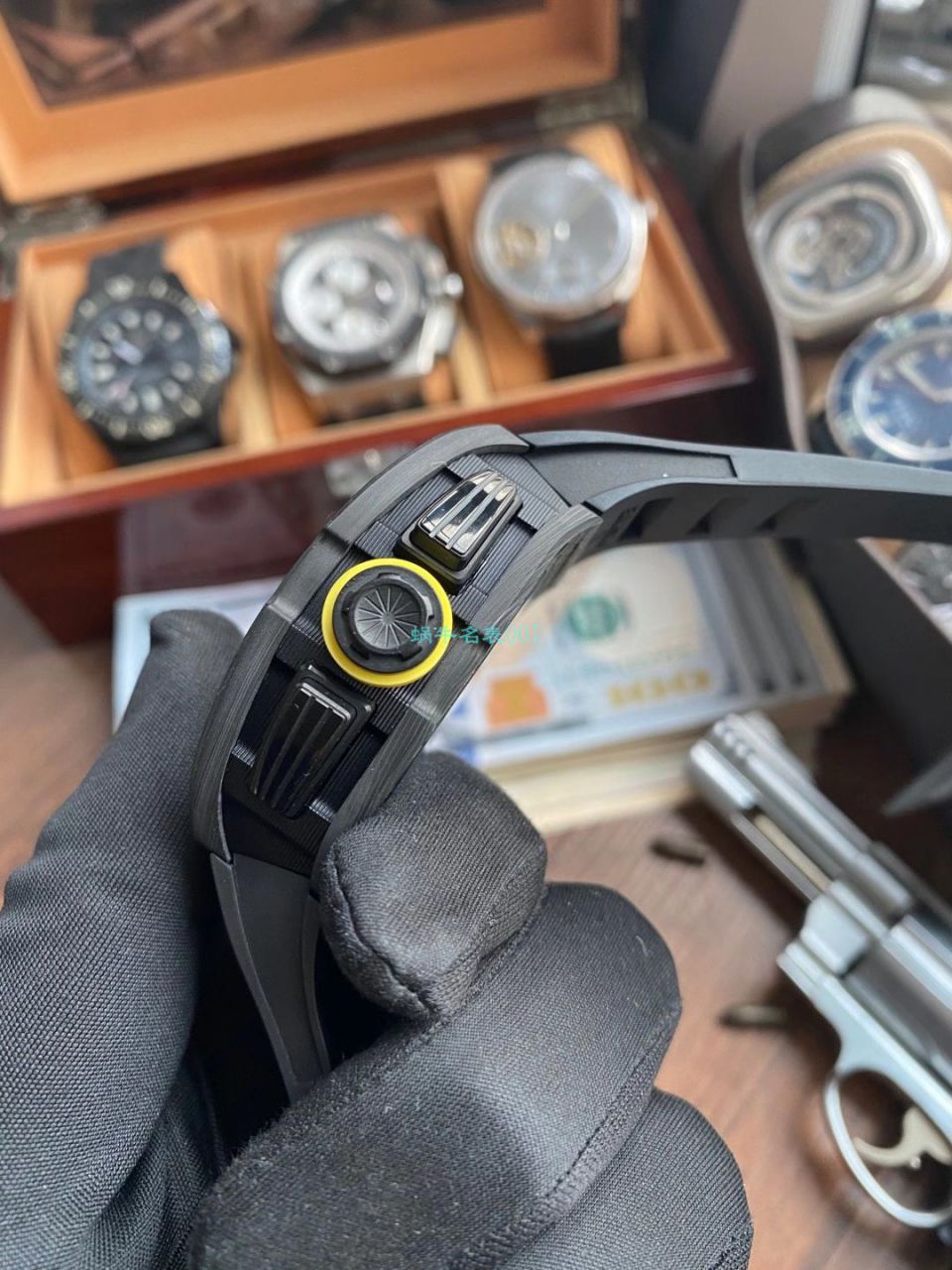 KV Factory  RICHARD MILLE RM011 Yellow Storm黄色风暴 Perfect  Replica Copy  Watches  / KVRM011Yellow Storm